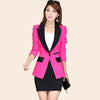 Ladies Blazers and Coats Plus Size Office Wear Work Long Sleeve Black Slim Small Suit Bodycon Blazer Jackets Women Coat Female