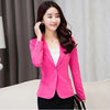 Ladies Blazers and Coats Plus Size Office Wear Work Long Sleeve Slim Small Suit Bodycon Blazer Jackets Women Coat Casual Female