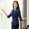 Ladies Blazers and Coats Plus Size Office Wear Work Long Sleeve Small One Button Suit Slim Short Lady Blazer Jackets Women Coat