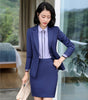 Ladies Business Work Wear Suits Formal Professional Blazers With 3 Pieces Jackets +Vest +Skirt For Ladies Blazers Outfits