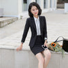 Ladies Business Work Wear Suits Formal Professional Blazers With 3 Pieces Jackets +Vest +Skirt For Ladies Blazers Outfits