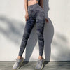 Ladies High Waist Camouflage Quick-drying Fitness Pants Super Stretch Running  Sport Leggings Hip-Lifting Slim Yoga Pants
