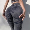 Ladies High Waist Camouflage Quick-drying Fitness Pants Super Stretch Running  Sport Leggings Hip-Lifting Slim Yoga Pants