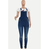 Ladies High Waist Elastic Force Broken Hole Jeans Jumpsuit Long sexy Female Pants Overalls High Street Ladies Jumpsuit