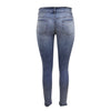 Ladies Jeans Trousers Casual Jeans Slim Fit Female Ripped Fringe Irregular Trousers Jeans Non-stretch Ripped Holes Pants