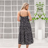 Ladies Sexy Floral Print Summer Dress Women Loose Backless Casual Ruffles Party Beach Women Dress Female Sundress Vestidos Mujer