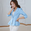 Ladies Short Blazers and Coats Plus Size Office Wear Work Long Sleeve Black Small Suit Bodycon Blazer Jackets Women Coat Female