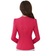 Ladies Women Jacket OL Slim Blazer Coat Women Suit jacket Long Sleeve Ladies Blazer Work Wear