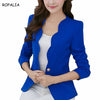 Ladies Women Jacket OL Slim Blazer Coat Women Suit jacket Long Sleeve Ladies Blazer Work Wear