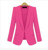 Ladies Yellow Blazer Feminino Plus Size 4XL Formal Jacket Women's White Blaser Rosa Female Blue Women Suit Office Ladies 2022