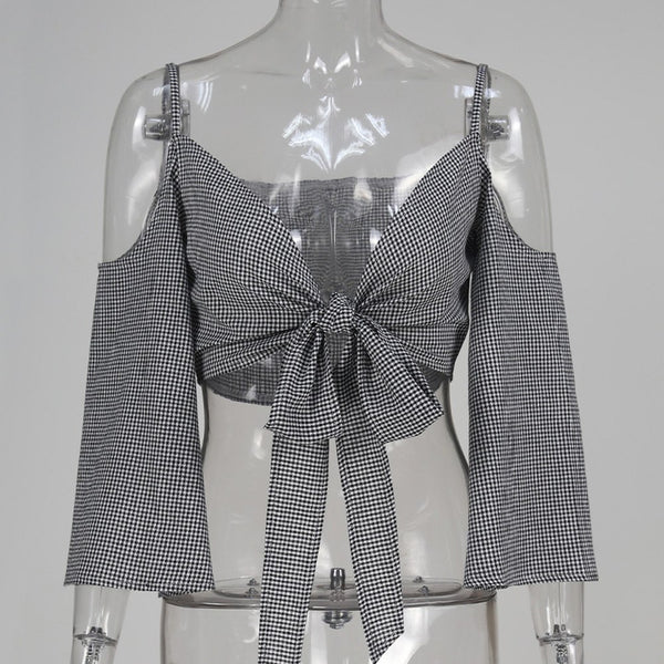 Lady Clothes Casual Ladies Sleeveless Loose Blouse Crop Top Shirt Summer New Fashion Women Clothing Off Shoulder