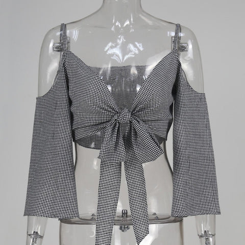 Lady Clothes Casual Ladies Sleeveless Loose Blouse Crop Top Shirt Summer New Fashion Women Clothing Off Shoulder