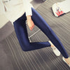 Lady Solid Candy Color Neon Leggings high elastic Skinny Pants soft thin legins Workout slim Pants casual spandex legging