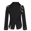 Large Pin Decorative Suit Women's 2023 Mesh Stitching Long-sleeved Slim Slim Coat