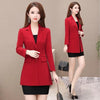 Large Size 6XL Suit Women Blazer 2022 Jacket Female Suits Short Slim Spring And Autumn Blazers Women's  Blazers Black Red