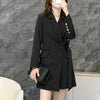Large Size M-5XL Women's Casual Solid Color Ladies Blazer  2022 Autumn Women's Long Black Female Jacket Suit