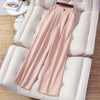 Large Size M-5XL Women's Pants Suit Two-piece Suit 2022 Casual Ladies Mid-length Jacket Elegant Wide-leg Pants Female