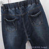 Large size jeans women loose harem pants sister pants 5XL 4XL high waist front button trendy pants jeans for women