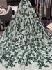 Latest African Lace Fabric 2023  Handmade Lace With Beads Nigerian Lace Fabrics For Wedding Dress    YF15
