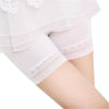 Legging Fashion Lace Thin Leggings For Women Knee-Length Pure Spandex Girls Pants 18JUN8
