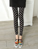 Leggings Hot Sell Women's Skull&flower Black Leggings Digital Print Pants Trousers Stretch Pants LG01