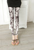 Leggings Hot Sell Women's Skull&flower Black Leggings Digital Print Pants Trousers Stretch Pants LG01