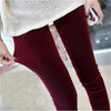 Leggings fitness Top Fashion Print New 2022 Spring Extravagance Pattern Velvet Leggings Nine Points Hollow Flower ZY4137