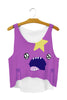 Elephant Crop Top Summer Style Tank Top Fitness Women Tops Cropped Fashion Mujer 2022 Camisole F733