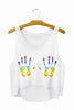 Elephant Crop Top Summer Style Tank Top Fitness Women Tops Cropped Fashion Mujer 2022 Camisole F733