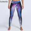 3D print Star Move winter warm Harajuku High Waist workout push up plus size fitness leggings women pants