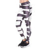 3D print retro bones black skeleton sexy women casual punk rock leggins High Waist fullprint pants Leggings
