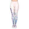 3D print retro bones black skeleton sexy women casual punk rock leggins High Waist fullprint pants Leggings