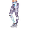 3D print retro bones black skeleton sexy women casual punk rock leggins High Waist fullprint pants Leggings