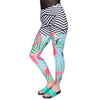 3D print retro bones black skeleton sexy women casual punk rock leggins High Waist fullprint pants Leggings
