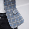Lenshin Soft and Comfortable High-quality Plaid Jacket with Pocket Office Lady Casual Style Blazer Women Wear Single Button Coat