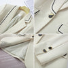 Lenshin  2 Piece suit Set  Formal Skirt Suit  Blazer Office Lady Formal  Women Business Elegant Sets Skirt