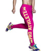 Letter Print Sporting Leggings Plus Size High Elastic Slimming Dancing Pants Fitness Female For Bodybuilding Aerobics Exercise