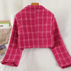 Lightly mature ladies autumn product suit short suit jacket top high waist skirt two-piece female