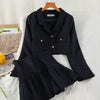 Lightly mature ladies autumn product suit short suit jacket top high waist skirt two-piece female