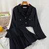 Lightly mature ladies autumn product suit short suit jacket top high waist skirt two-piece female