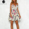 Lily Rosie Girl Backless Lace Summer Dress Spaghetti Strap Boho Women Dress Floral Beach Dress Vestidos