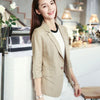 Linen Cotton Blazers and Jackets Women Plus Size 2022 Ladies Blaser Feminino Casual Slim Women's Coat Feminine Female Blazer