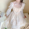 Lolita Kawaii Dress Women Casual Long Sleeve Vintage Y2k Mini Dress Female Japanese Style One Piece Dress Korean 2022 Autumn