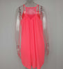 Summer Femme Vintage Casual Dress Elegant Halter O-Neck Sleeveless Hollow Out Mini Lace Dress