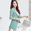 Long Blazer Women Jacket Casual Plus Size Ladies Blazers Feminino Manga Longa Womens Spring Jackets Elegant Office Suits 60N0316