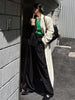 Long Blazers Women Retro Personality Patchwork Streetwear Autumn Simple All-match Ins Ulzzang Hipster Loose Stylish Daily Casual