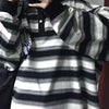 Loose 90s Harajuku Hoodies Women Men Vintage Striped Oversized Sweatshirts Autumn Casual Harajuku Hoodie Sudadera Y2k Grunge