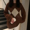 Loose Knitted Sweater Women Jumpers Long Sleeve Pullover Female Sweaters Casual Autumn Winter Sweater Sueter Mujer