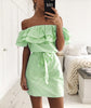 Women Dresses Striped Summer Dress Ruffle Collar 2022 Bandage Sundress Casual Sexy Bodycon Summer Dress Vestido De Festa