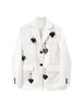 Love Chain Black Suit Jacket Women's Spring And Autumn Simple Commuter Design Solid Color Long Sleeves Blazer Coat Female